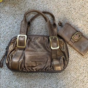 Cole Haan handbag and wallet